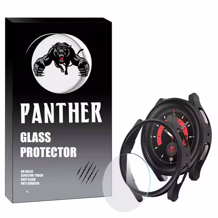 کاور پنتر مدل GW-01 مناسب برای ساعت هوشمند سامسونگ Galaxy Watch 5 Pro 45mm به همراه محافظ صفحه نمایش