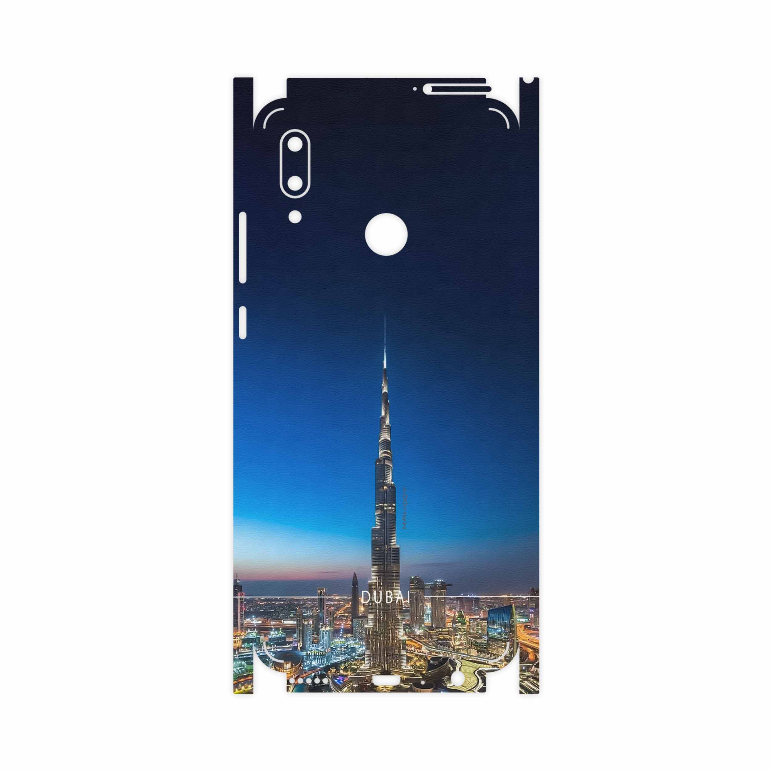 برچسب پوششی ماهوت مدل Dubai City-FullSkin مناسب برای گوشی موبایل هوآوی P Smart 2019