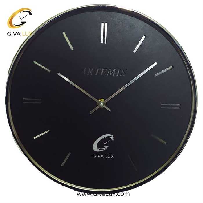 ساعت دیواری اورجینال آرتمیس آلیاژ فلزی نقره ای| کد رفرنس 19944، مدل: 6015Silver A