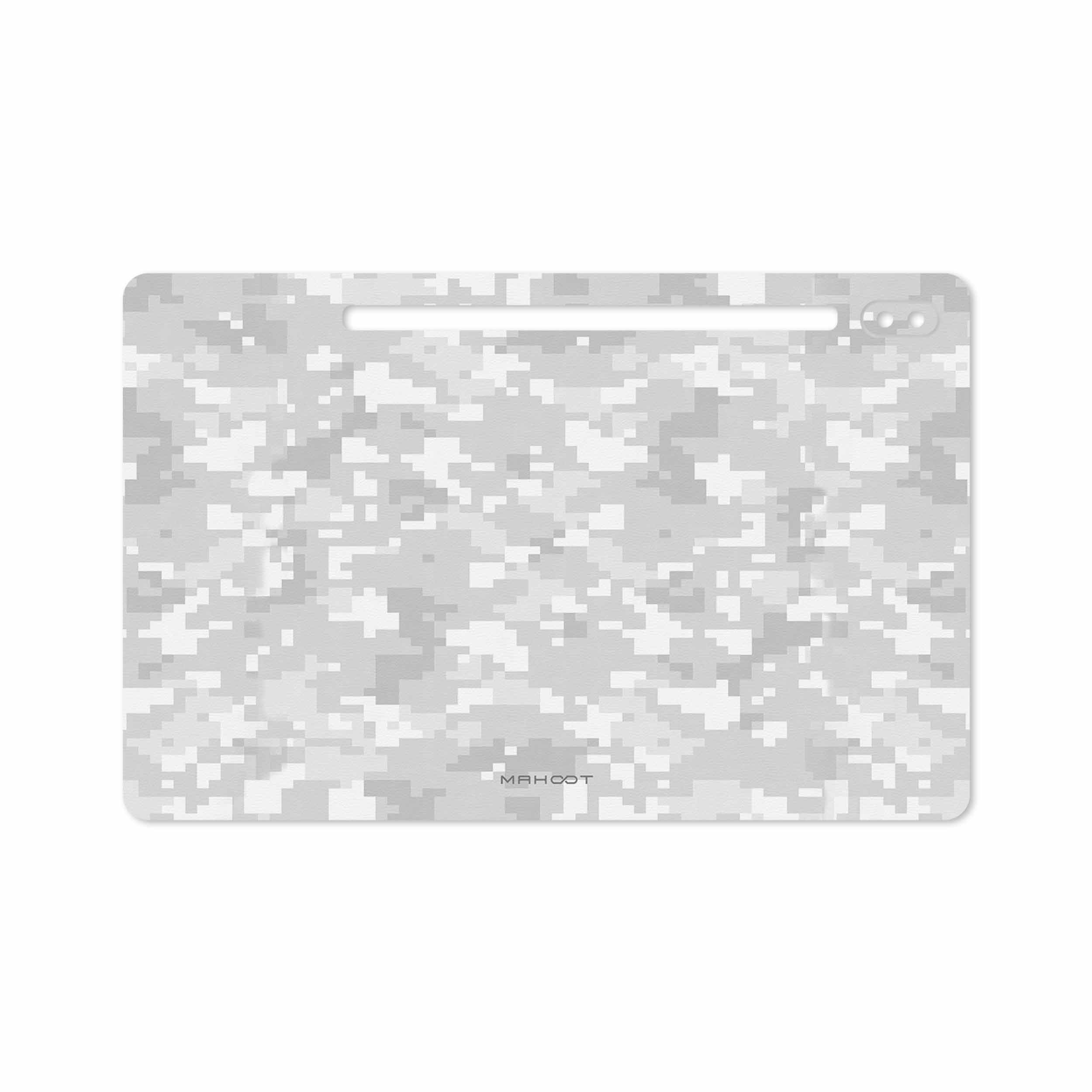 برچسب پوششی ماهوت مدل Army-Winter-Pixel مناسب برای تبلت سامسونگ Galaxy Tab S6 2019 SM-T860