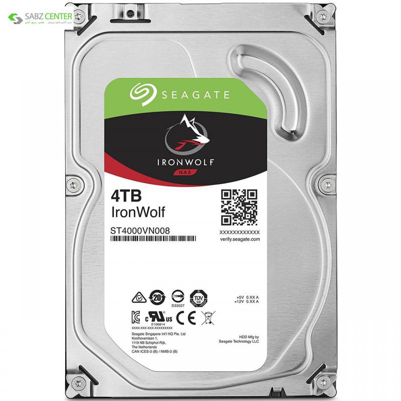 هارددیسک اینترنال سیگیت ST4000VN008 4TB