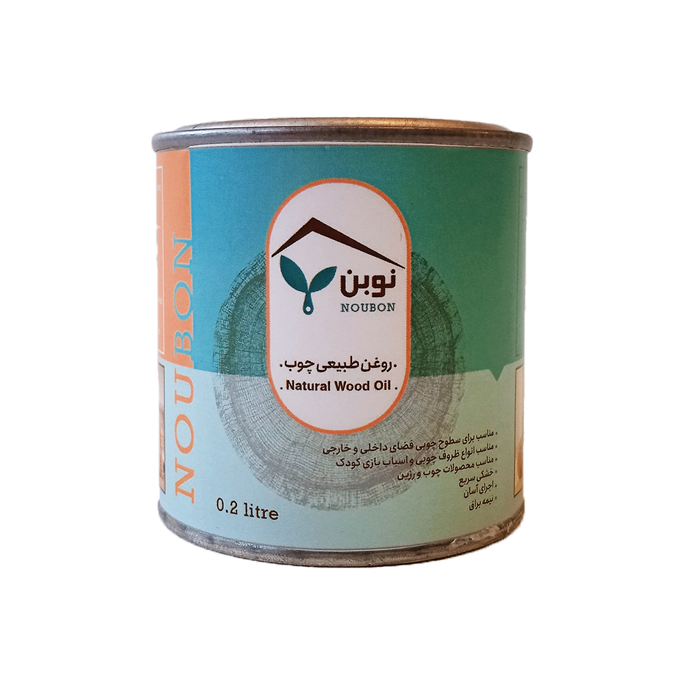 روغن طبیعی چوب نوبن مدل 1092حجم 200 میلی لیتر