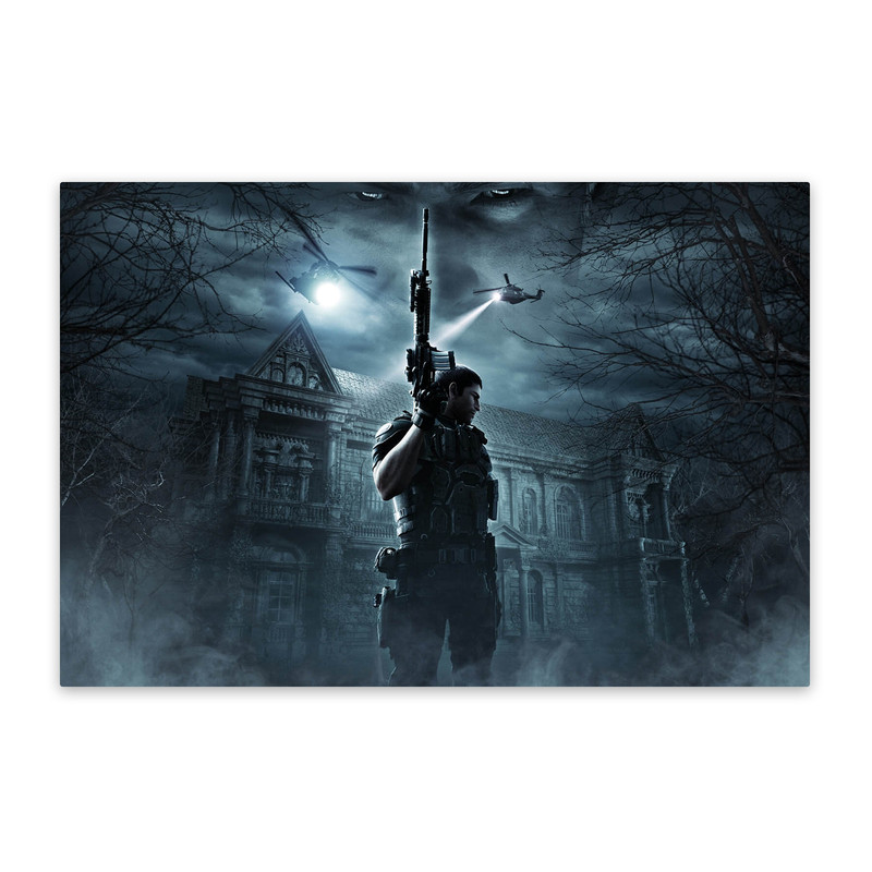 تابلو شاسی طرح رزیدنت اویل مدل BS00026 | دنیای قاب