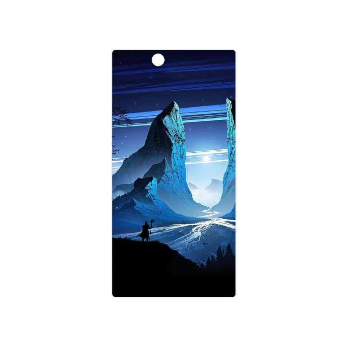 برچسب پوششی ماهوت مدل Blue Mountains Digital Art مناسب برای گوشی موبایل سونی Xperia Z Ultra