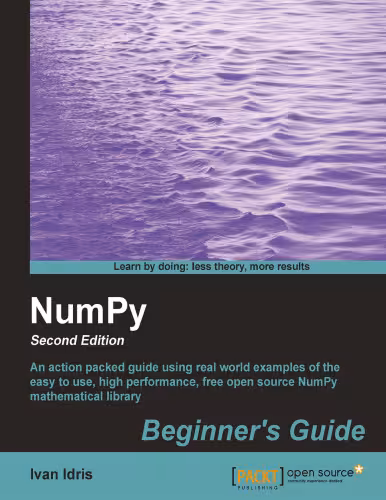خرید و دانلود نسخه کامل کتاب NumPy Beginner's Guide
