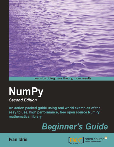 خرید و دانلود نسخه کامل کتاب NumPy Beginner&#039;s Guide