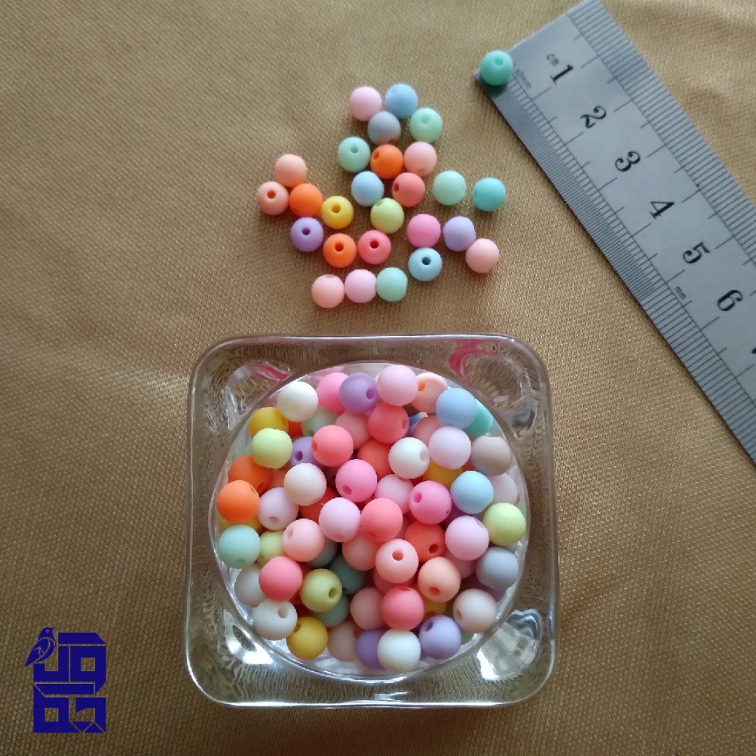 مهره مات (مشابه اونیکس)سایز 5 پک 30 عددی