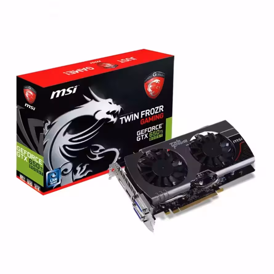 کارت گرافیک ام اس آی GTX 650 Ti Boost Twin Frozr III 2GB