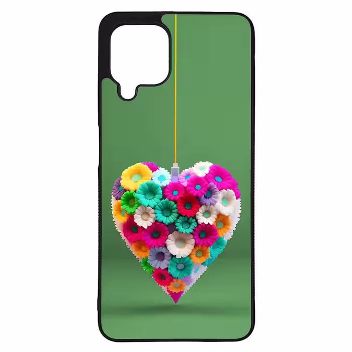 کاور طرح قلبی کد G-146 مناسب برای گوشی موبایل سامسونگ Galaxy A22 4G | دیجی قاب دونی