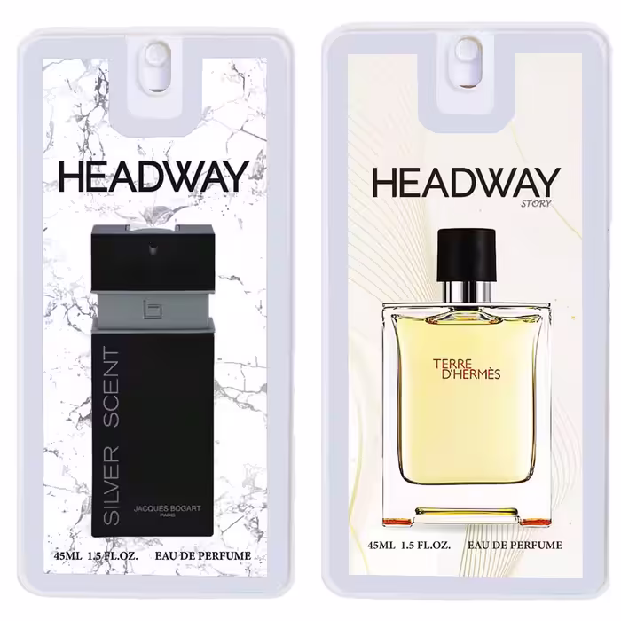 عطر جیبی مردانه هدوی مدل تق هرمس و سیلورسنت حجم 45 میلی لیتر مجموعه 2 عددی