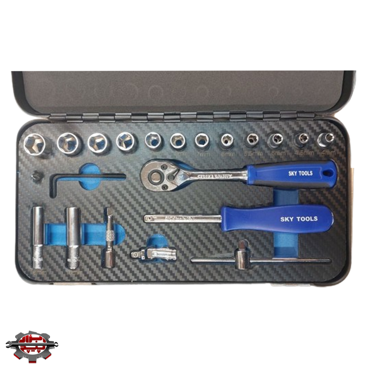 جعبه بکس 21 عددی صنعتی اسکای ST-9907