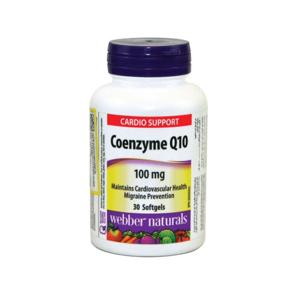 کپسول نرم کوآنزیم کیوتن 100 میلی گرم وبر نچرالز 30 عددی