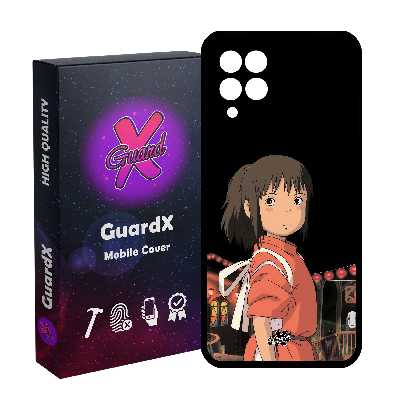 کاور گارد ایکس طرح Spirited Away Anime مدل Glass10574 مناسب برای گوشی موبایل سامسونگ Galaxy A22 4G