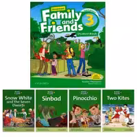 کتاب Family And Friends 3 اثر جمعی از نویسندگان انتشارات آرماندیس پنج جلدی