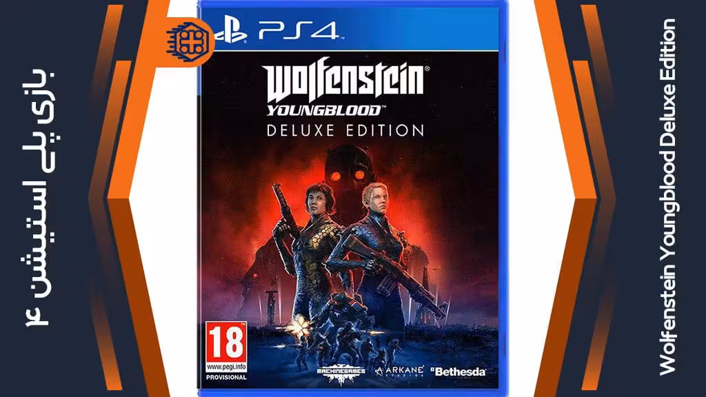 دیسک بازی Wolfenstein Youngblood Deluxe Edition – مخصوص PS4