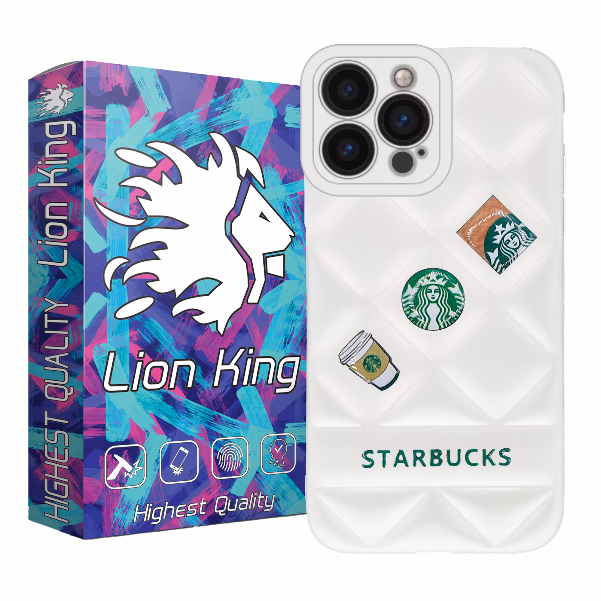 کاور لاین کینگ مدل STARBAXBaleshti مناسب برای گوشی موبایل اپل IPhone 13 pro Max