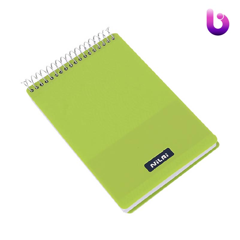 دفترچه یادداشت سیمی 160 برگ نیلای Nilai کد 2