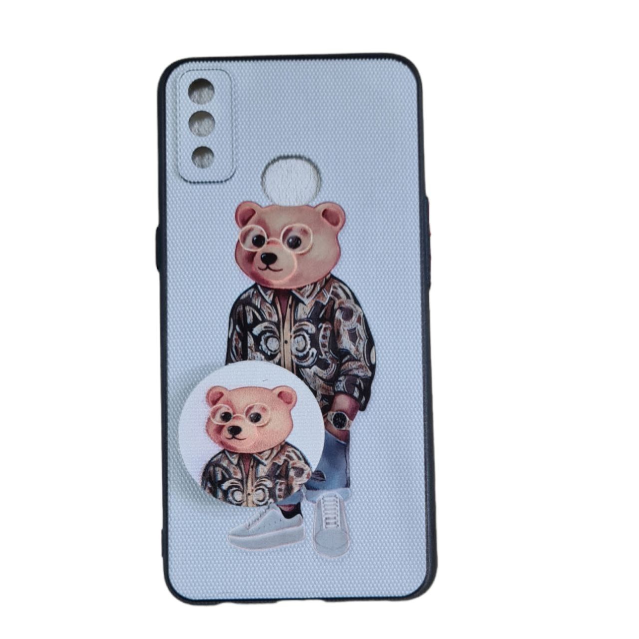 کاور طرح پسرانه کد 210 مناسب برای گوشی موبایل سامسونگ Galaxy A10S به همراه پاپ سوکت 