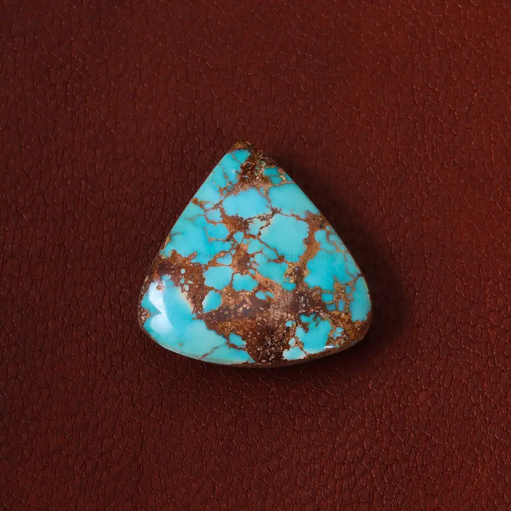 نگین فیروزه شجری کد 28210 - جواهری مشاهیر