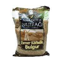 بلغور گندم قهوه ای ریز ( کوفته ای ) 1 کیلو آنادولو - anadolu