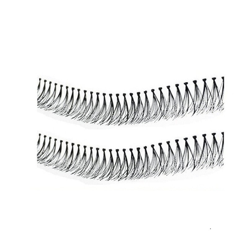 مژه ریسه ای گره دار سایز 10mm امپل ریسه 50 عددی