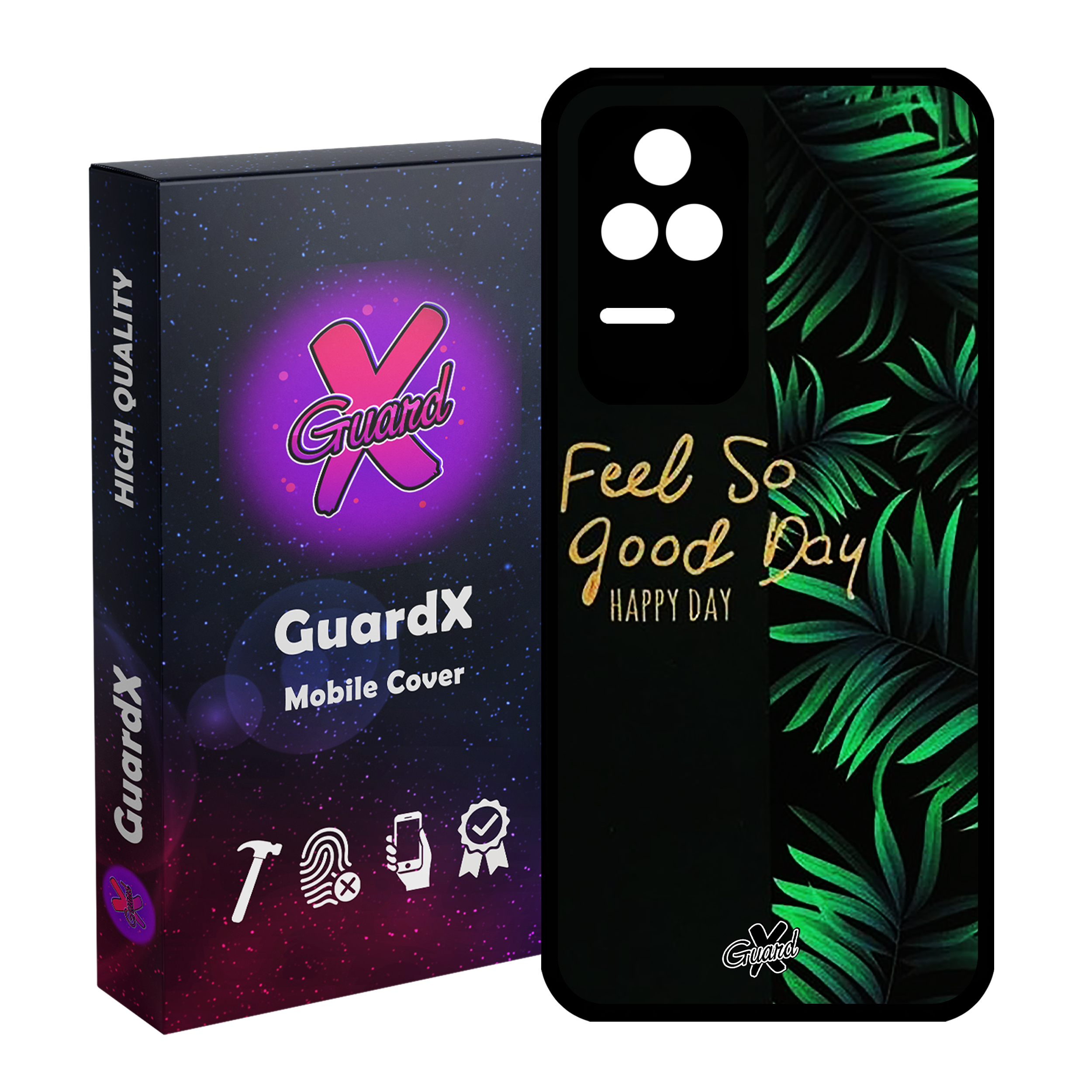 کاور گارد ایکس طرح حس خوب مدل Glass10393 مناسب برای گوشی موبایل شیائومی Poco F4/Redmi K40S