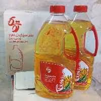 2عدد روغن سرخ کردنی  توسکا حاوی کنجد 1620 گرمی