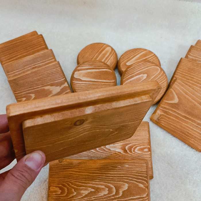 درب بانکه چوبی مستطیل شکل به طول 11 سانت 