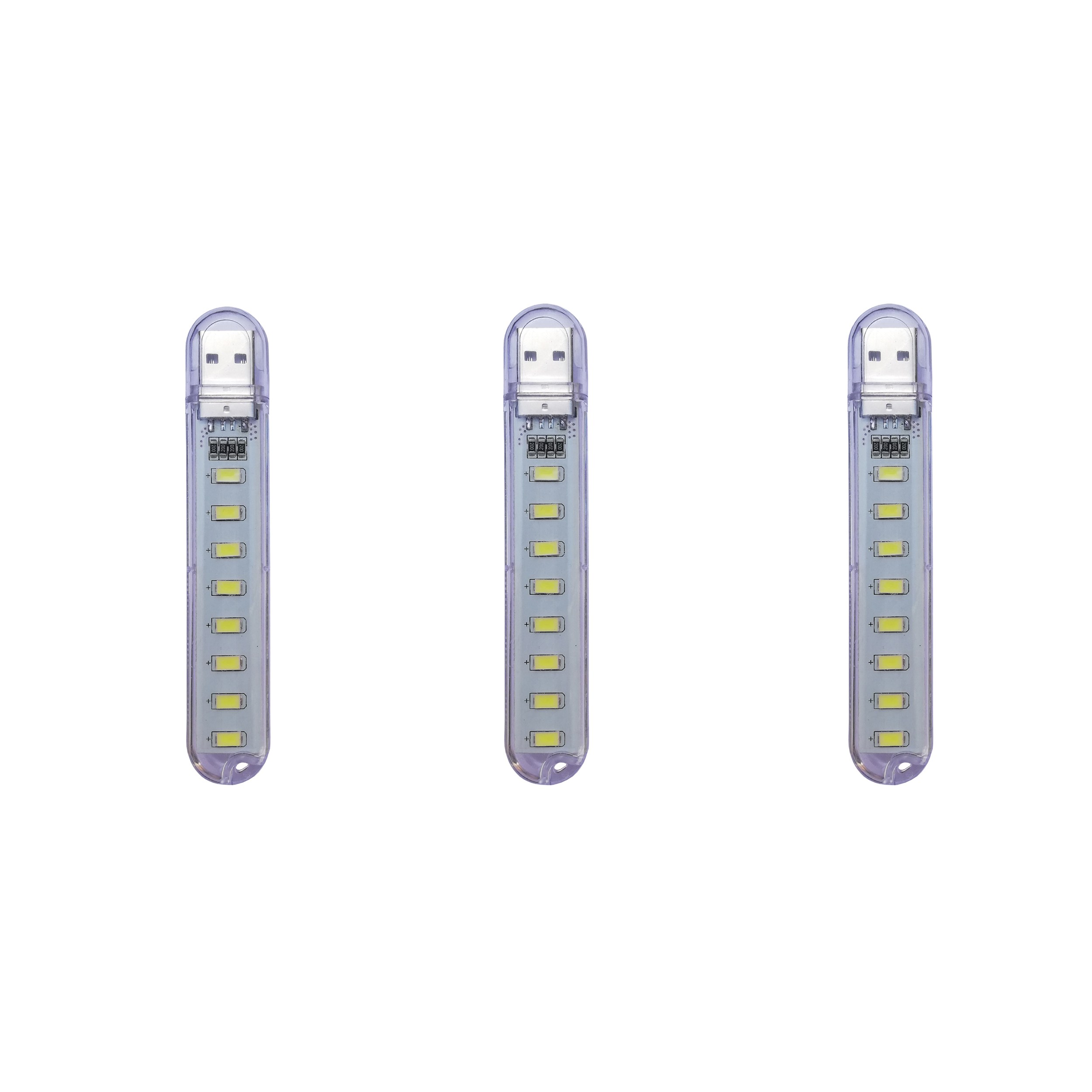 چراغ LED یو اس بی مدل 16SMD بسته 3 عددی