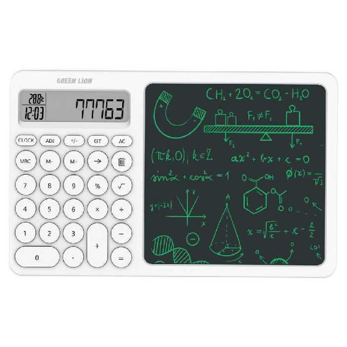 ماشین حساب و پد نوشتن گرین لاین Green Lion CalcWrite Pro Combo