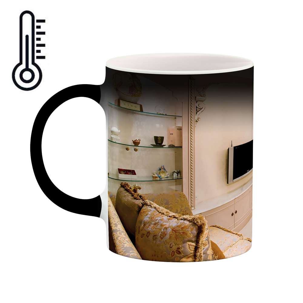 ماگ حرارتی طرح دکوراسیون مدل mgh00715