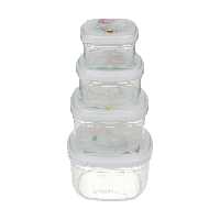 ظرف نگهدارنده وینتج طرح فیل مدل VNP035 مجموعه 4 عددی
