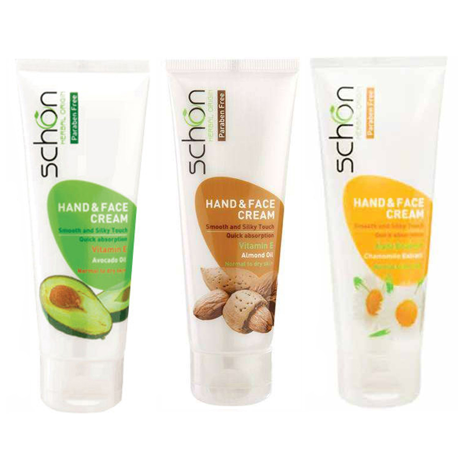 کرم دست و صورت شون مدل 001 حجم 75 میلی لیتر مجموعه 3 عددی