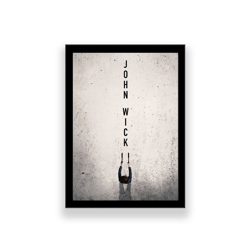 تابلو طرح John Wick | دنیای قاب