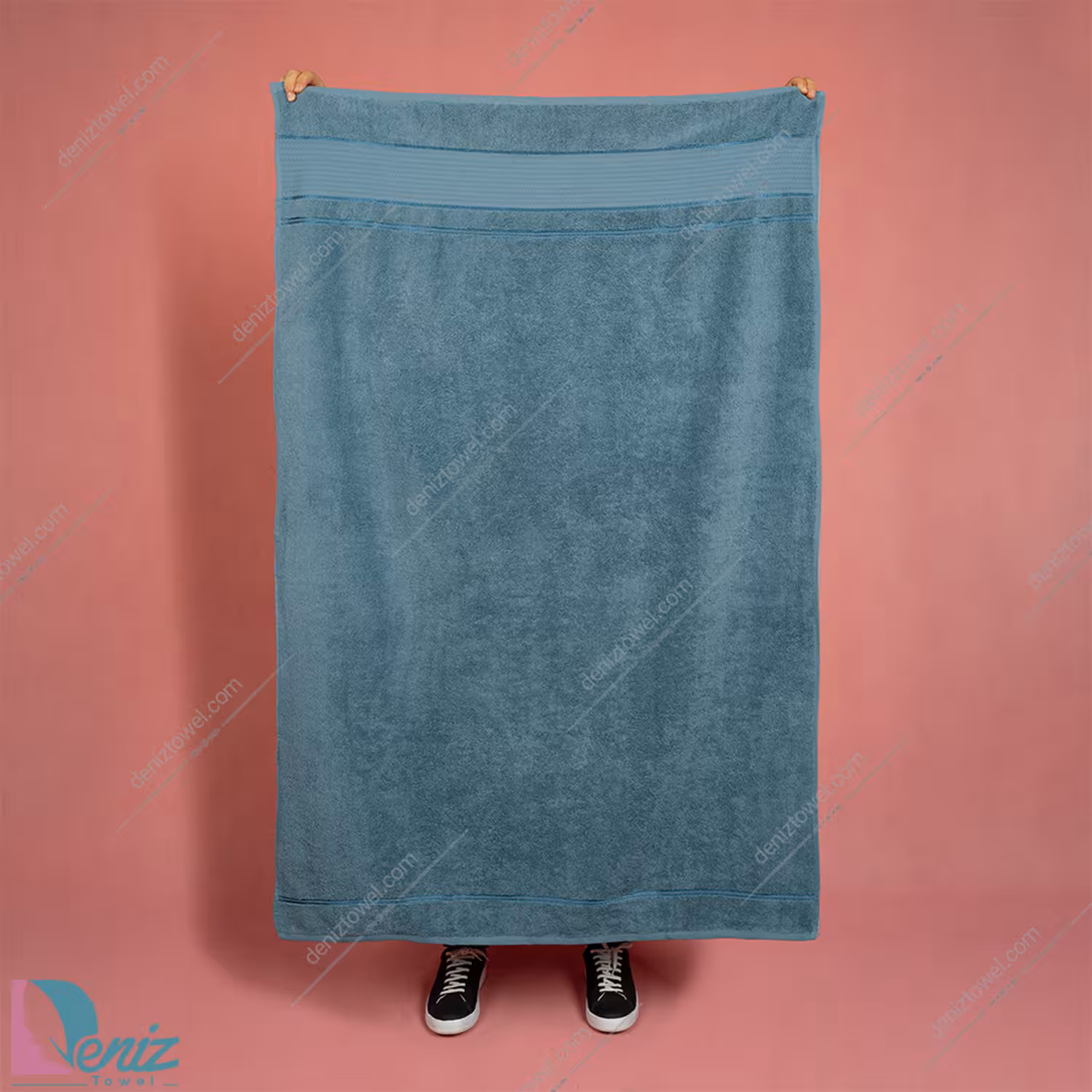 حوله حمامی طرح ژولیت رنگ کله غازی