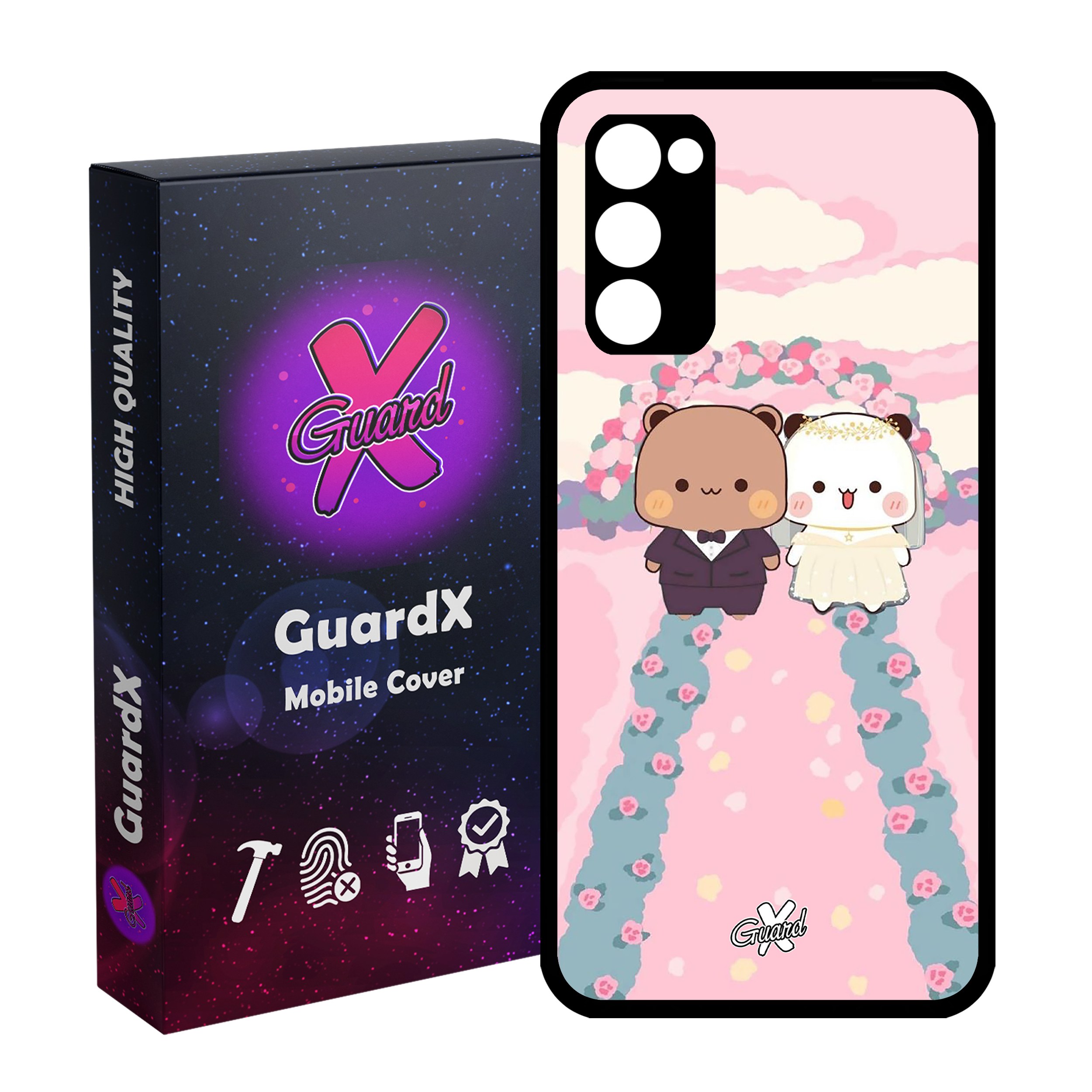 کاور گارد ایکس طرح Pet مدل Glass10314 مناسب برای گوشی موبایل سامسونگ Galaxy S20 FE