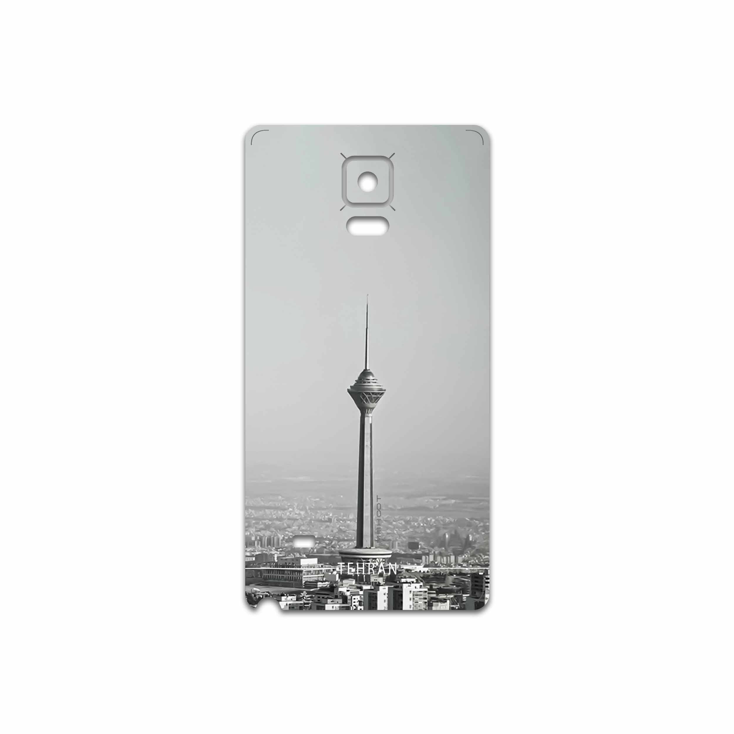 برچسب پوششی ماهوت مدل Tehran City مناسب برای گوشی موبایل سامسونگ Galaxy Note 4