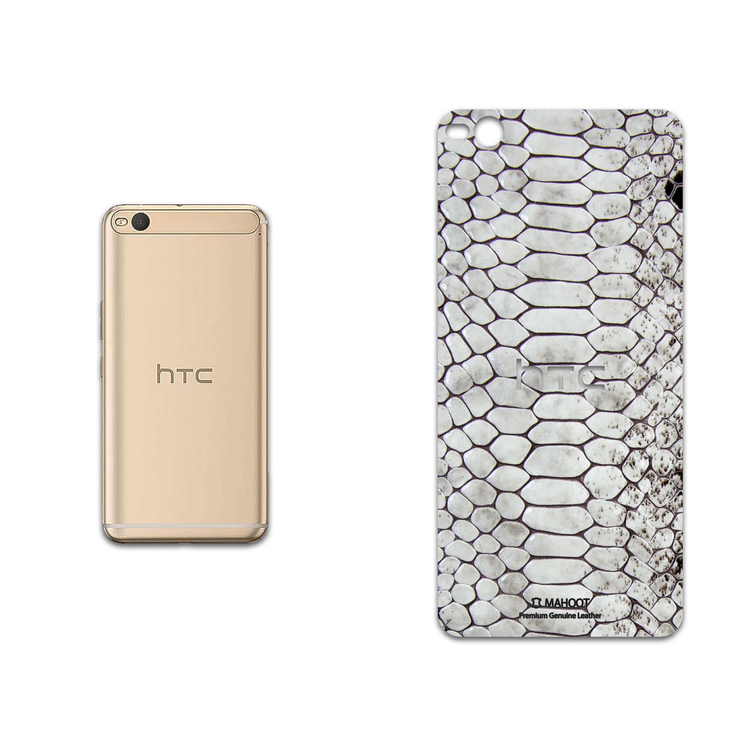 برچسب پوششی ماهوت مدل Cobra-Belly-Leather مناسب برای گوشی موبایل اچ تی سی One X9