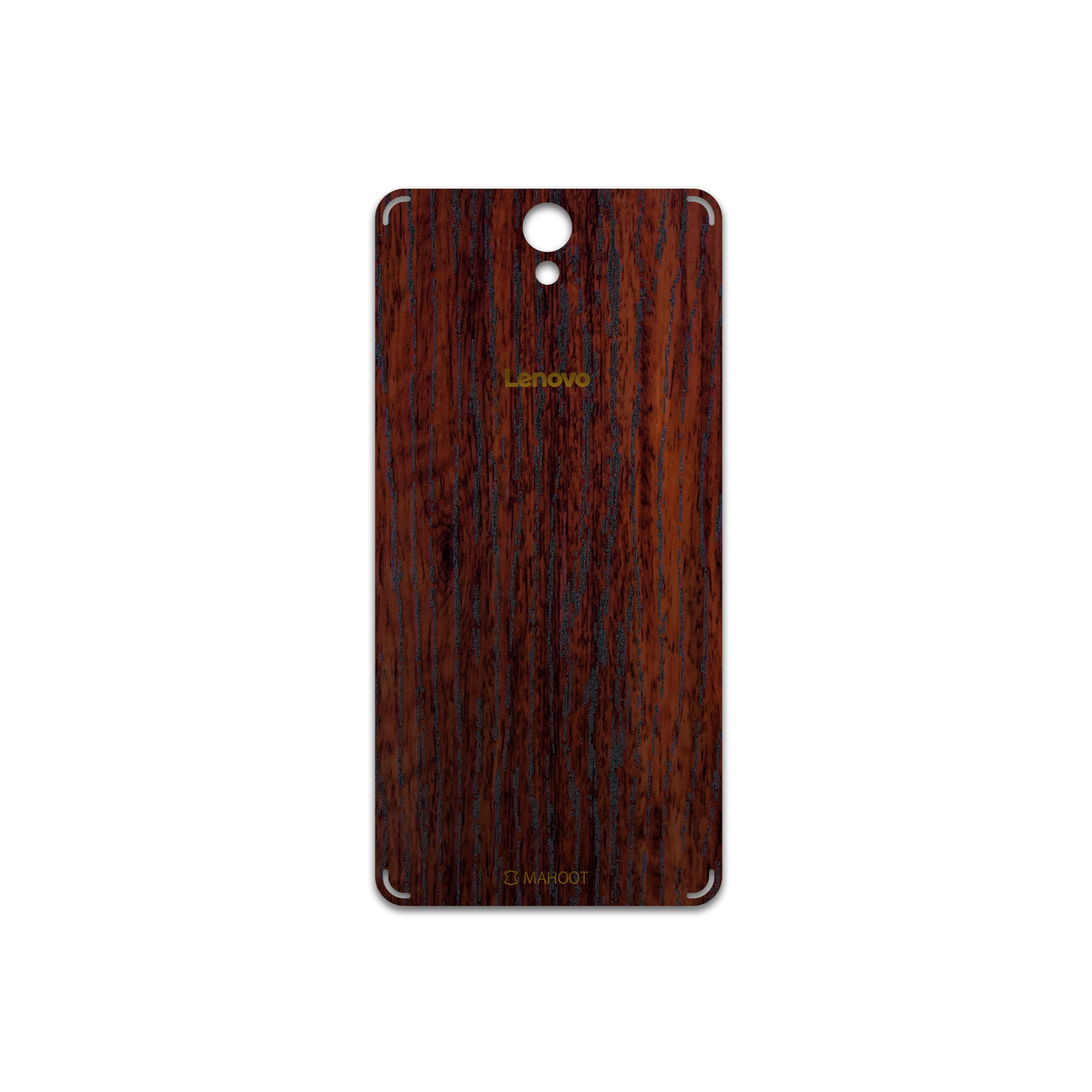 برچسب پوششی ماهوت مدل Red-Wood مناسب برای گوشی موبایل لنوو Vibe S1
