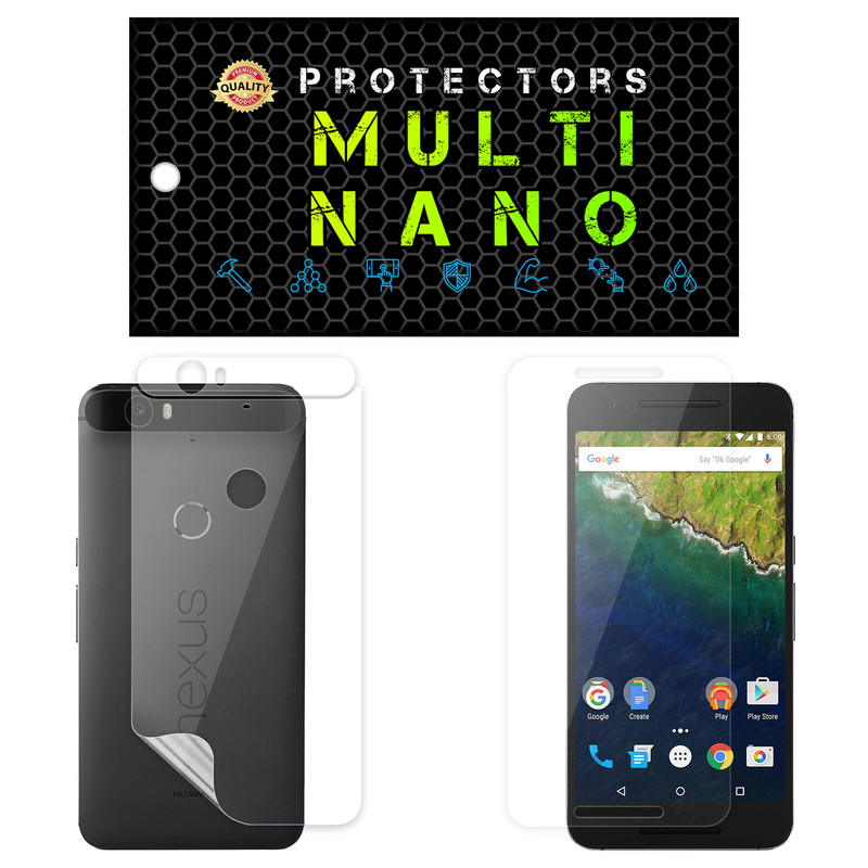 محافظ صفحه نمایش مولتی نانو مدل X-SFT مناسب برای گوشی موبایل هوآوی Nexus 6P به همراه محافظ پشت | کالا برتری