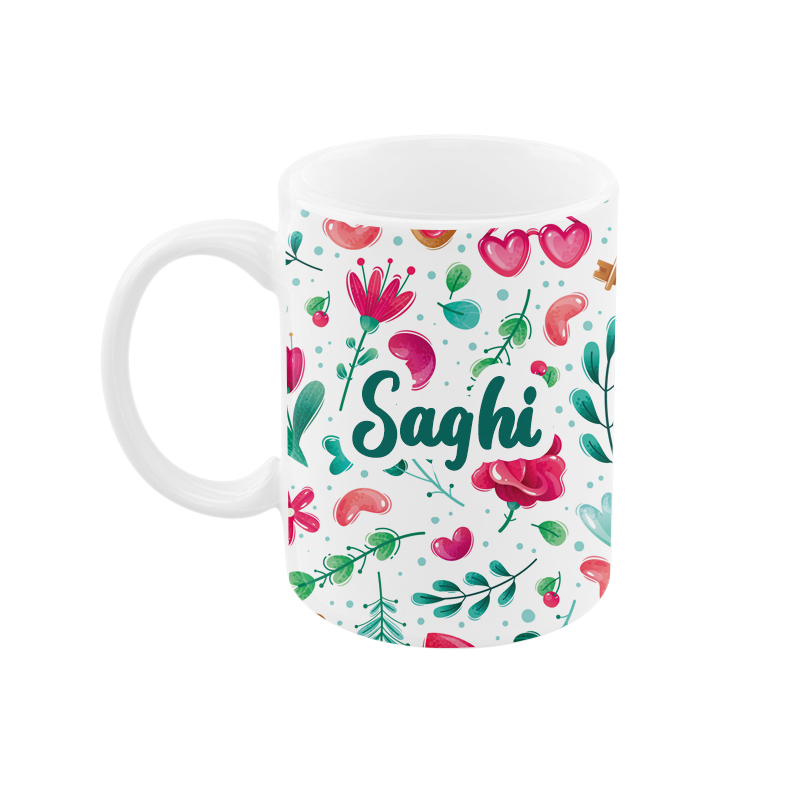 ماگ رژارت مدل اسم ساقی