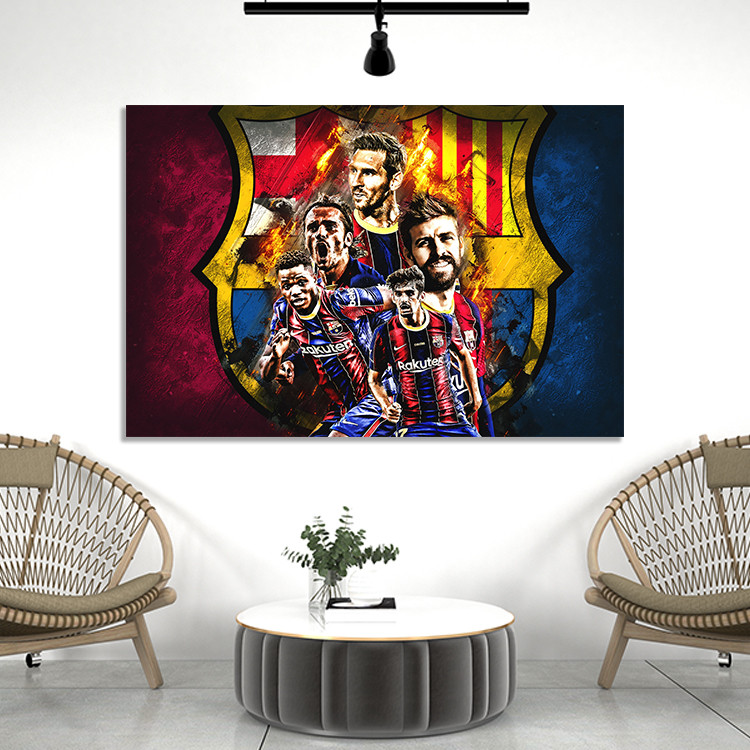 تابلو شاسی مدل مسی کد 73 | دنیای قاب