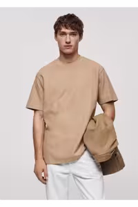 تی شرت نود مردانه پنبه مناسب و T SHIRT منگو MANGO Man