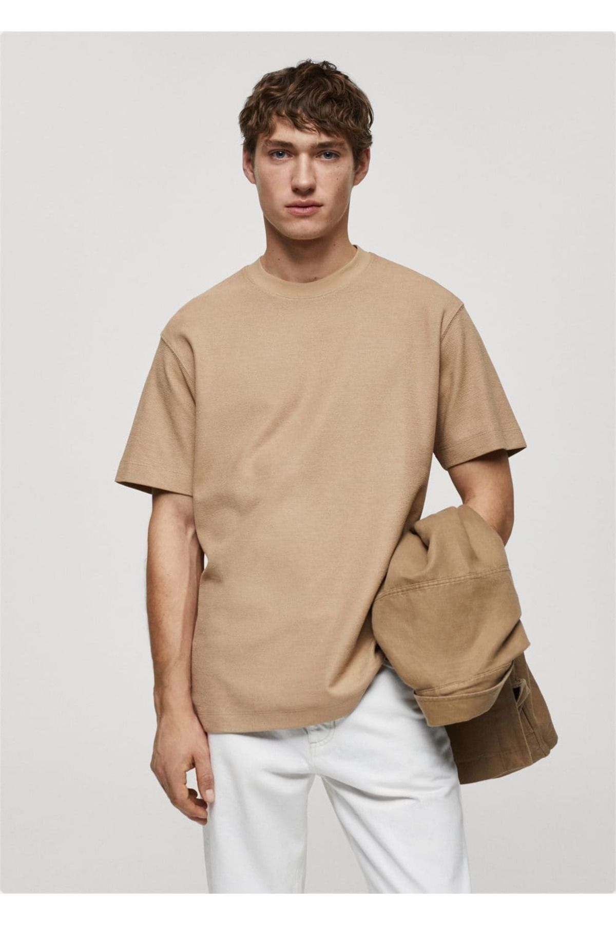 تی شرت نود مردانه پنبه مناسب و T SHIRT منگو MANGO Man