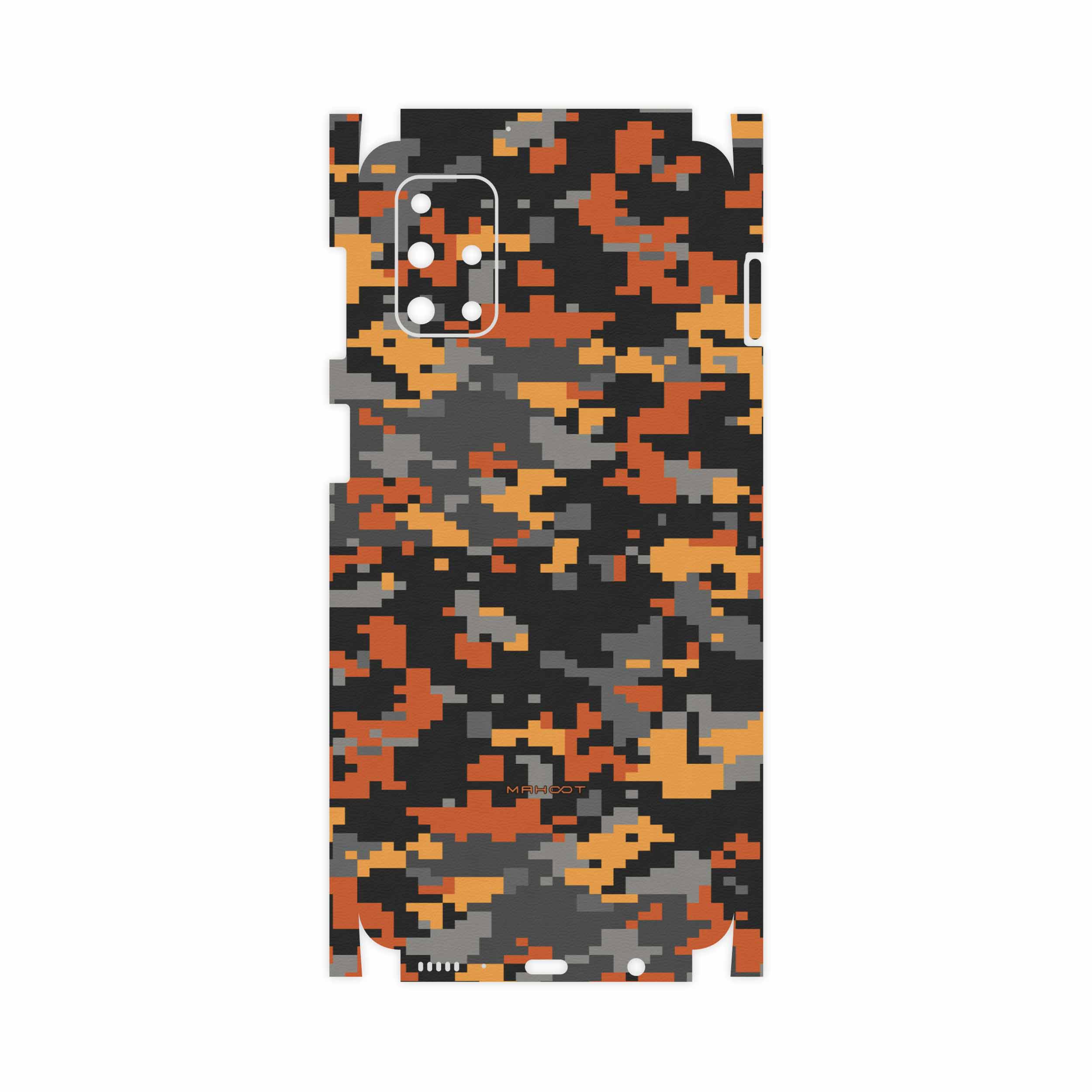 برچسب پوششی ماهوت مدل Army-Autumn-pixel-FullSkin مناسب برای گوشی موبایل سامسونگ Galaxy M31S