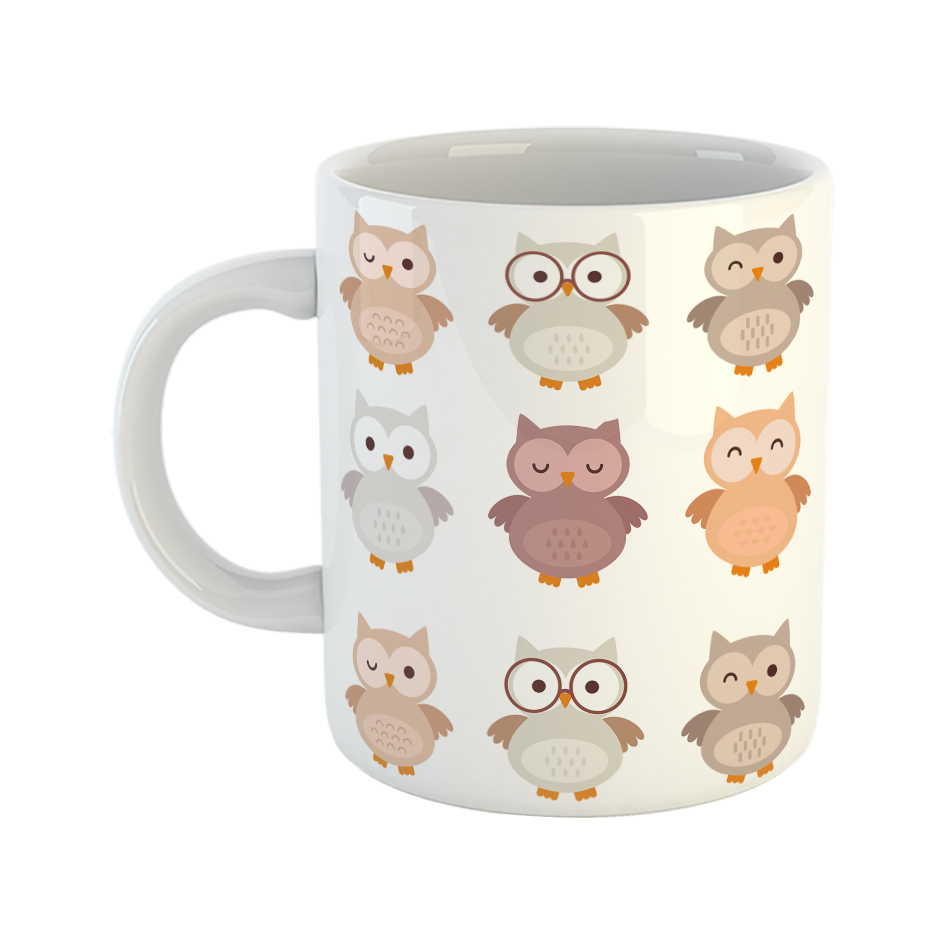 ماگ طرح جغد