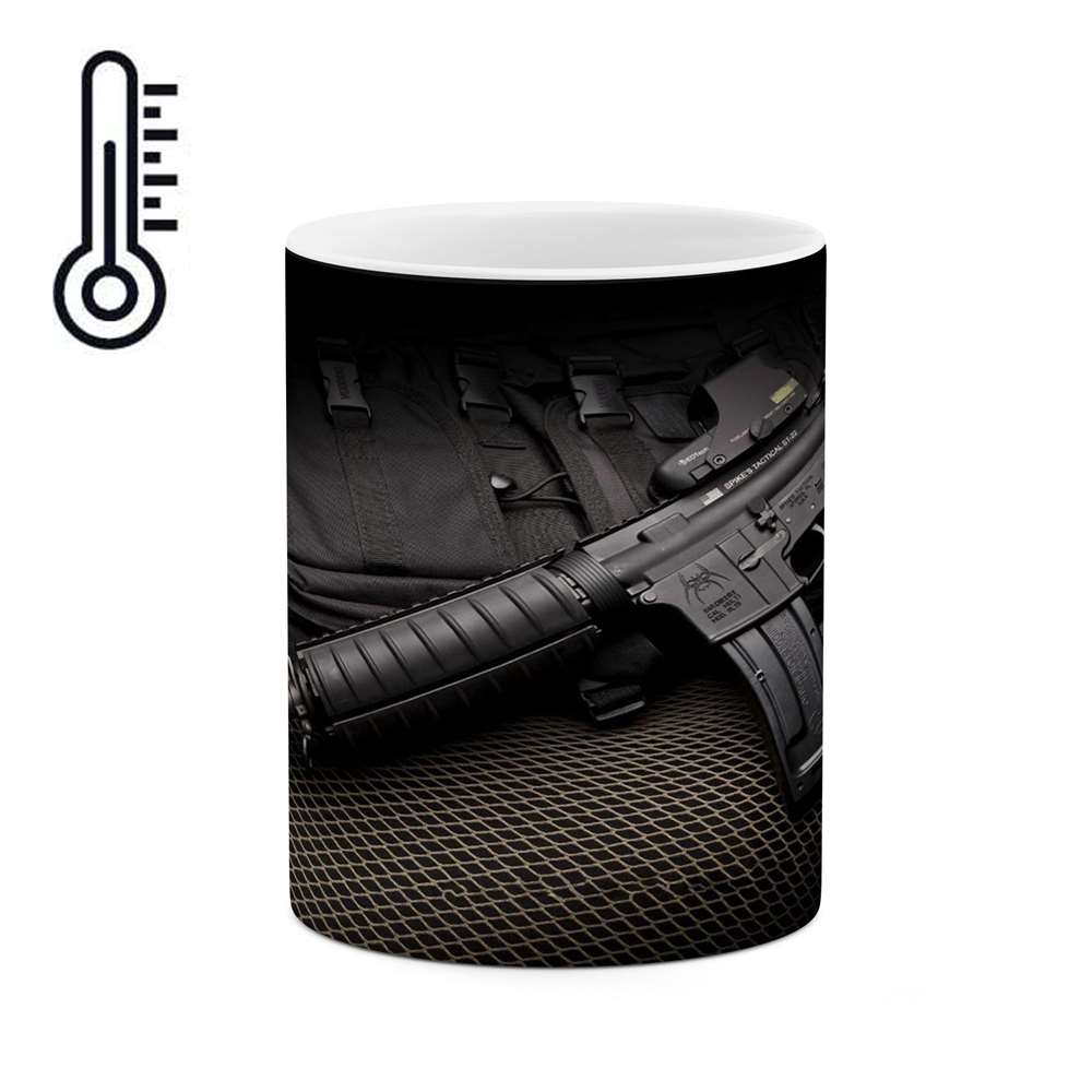 ماگ حرارتی طرح تفنگ M16 مدل mgph15689