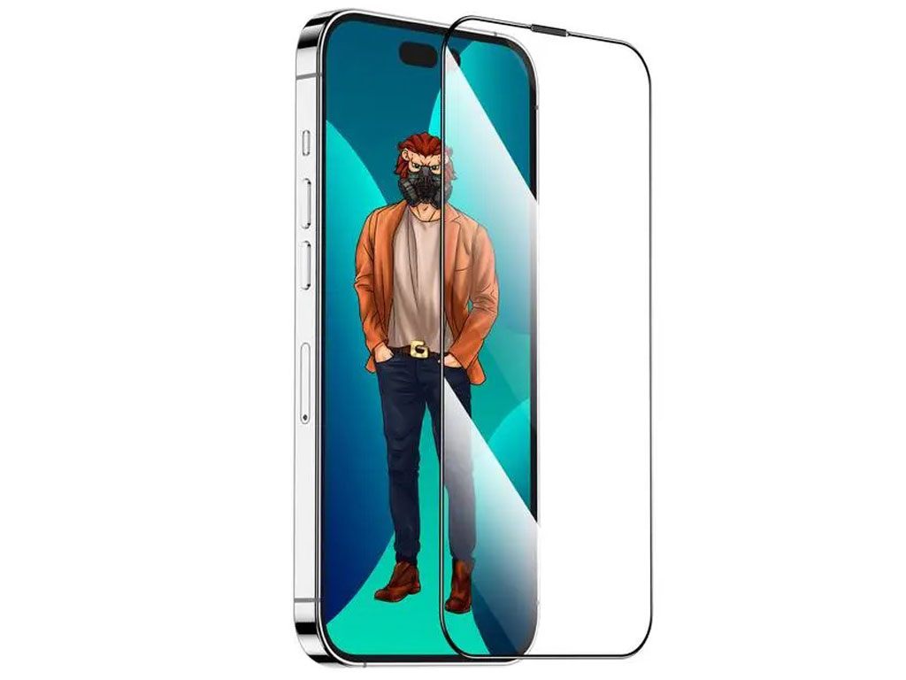 گلس آیفون 14 گرین Green iphone 14 3D Desert Glass