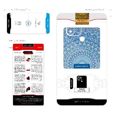 برچسب پوششی ماهوت مدل Mandala Design 1 مناسب برای گوشی موبایل شیائومی Redmi A1 Plus