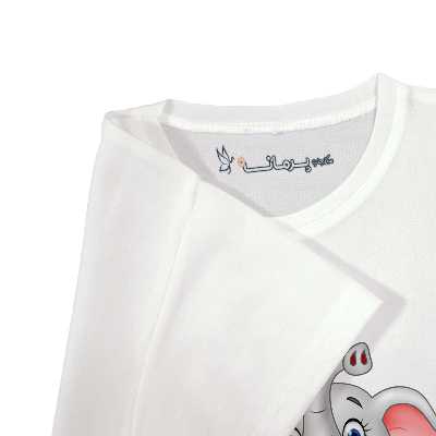تی شرت بچگانه پرمانه مدل cute کد pmt.2197